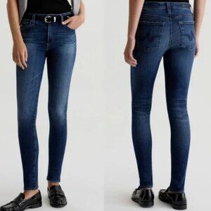 AG ADRIANO GOLDSCHMIED Farrah Skinny Ankle Designer Jeans Size 25